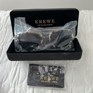 BRAND NEW KREWE HUEY AVIATOR SUNGLASSES